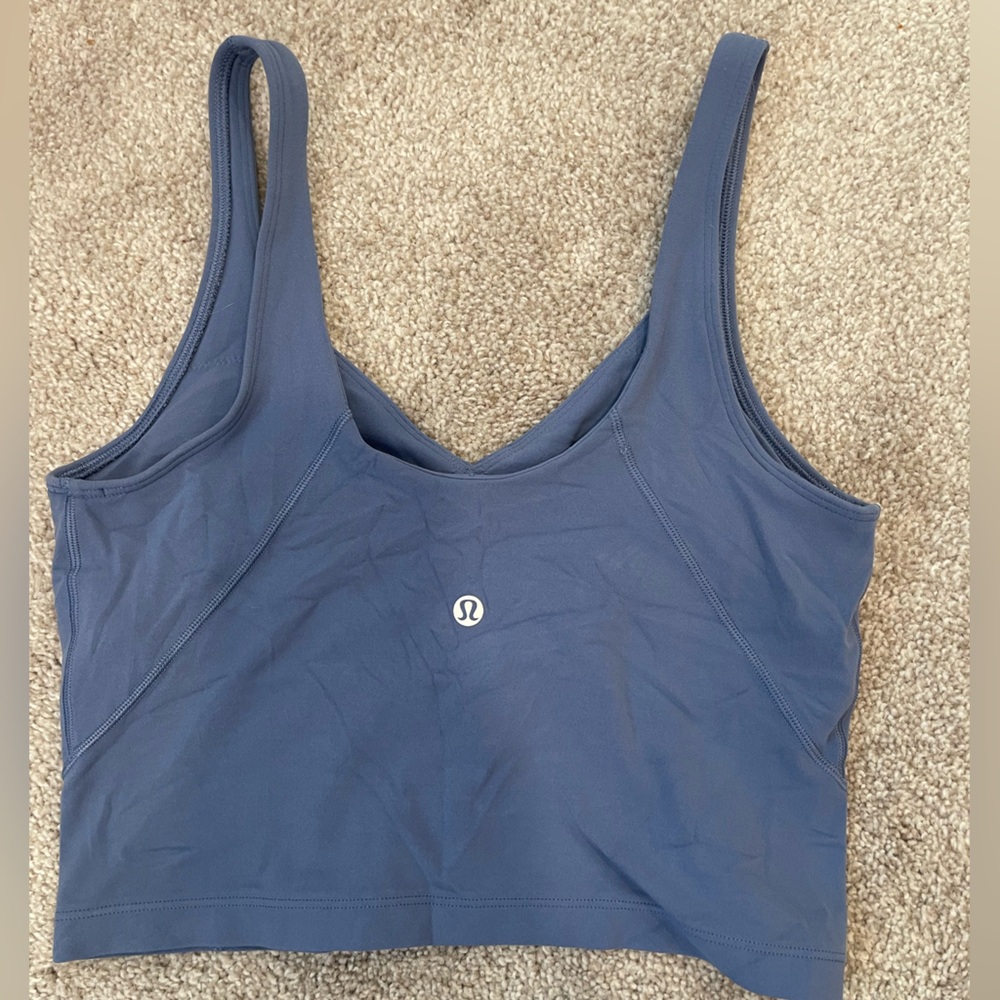 lululemon athletica Slate Blue Sports Bra
